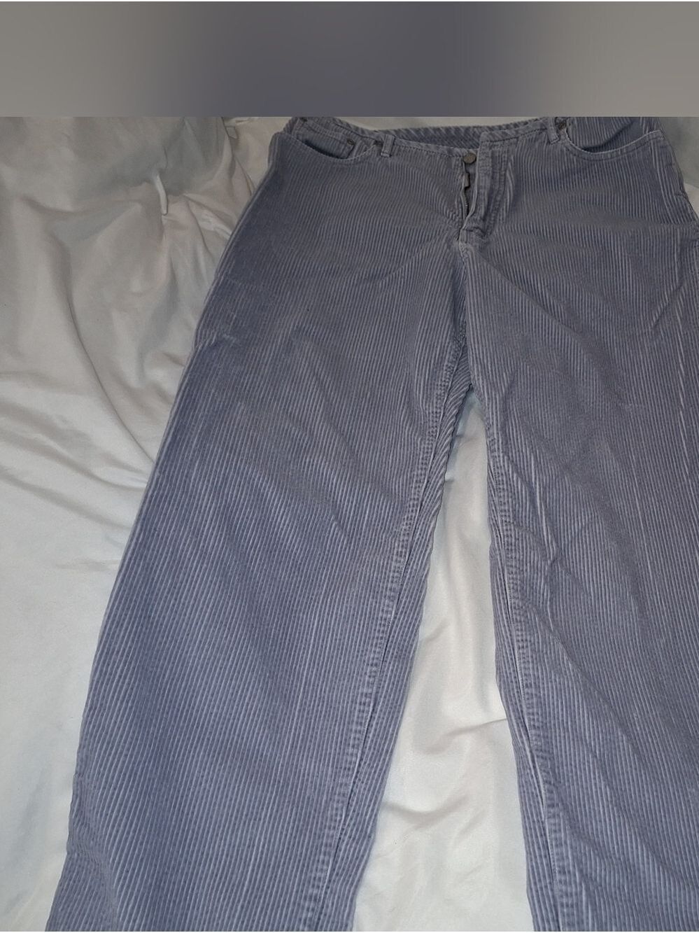 Light Blue Corduroy Pants Size 16